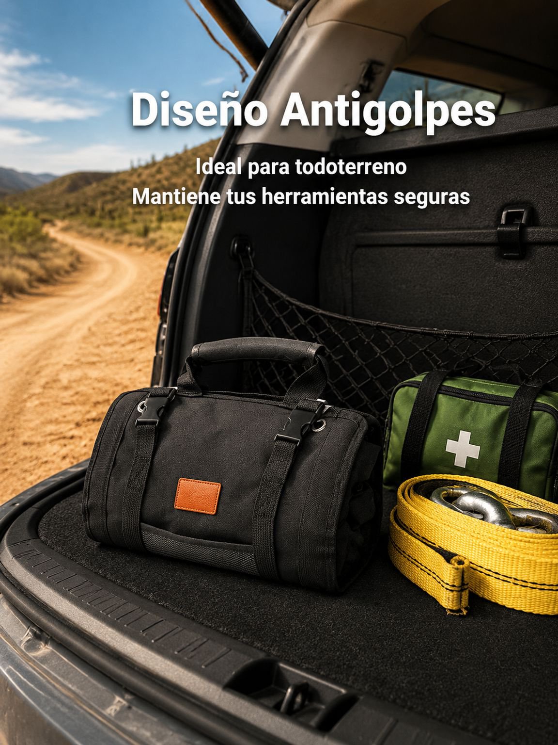 Bolsillos organizadores de la bolsa de herramientas