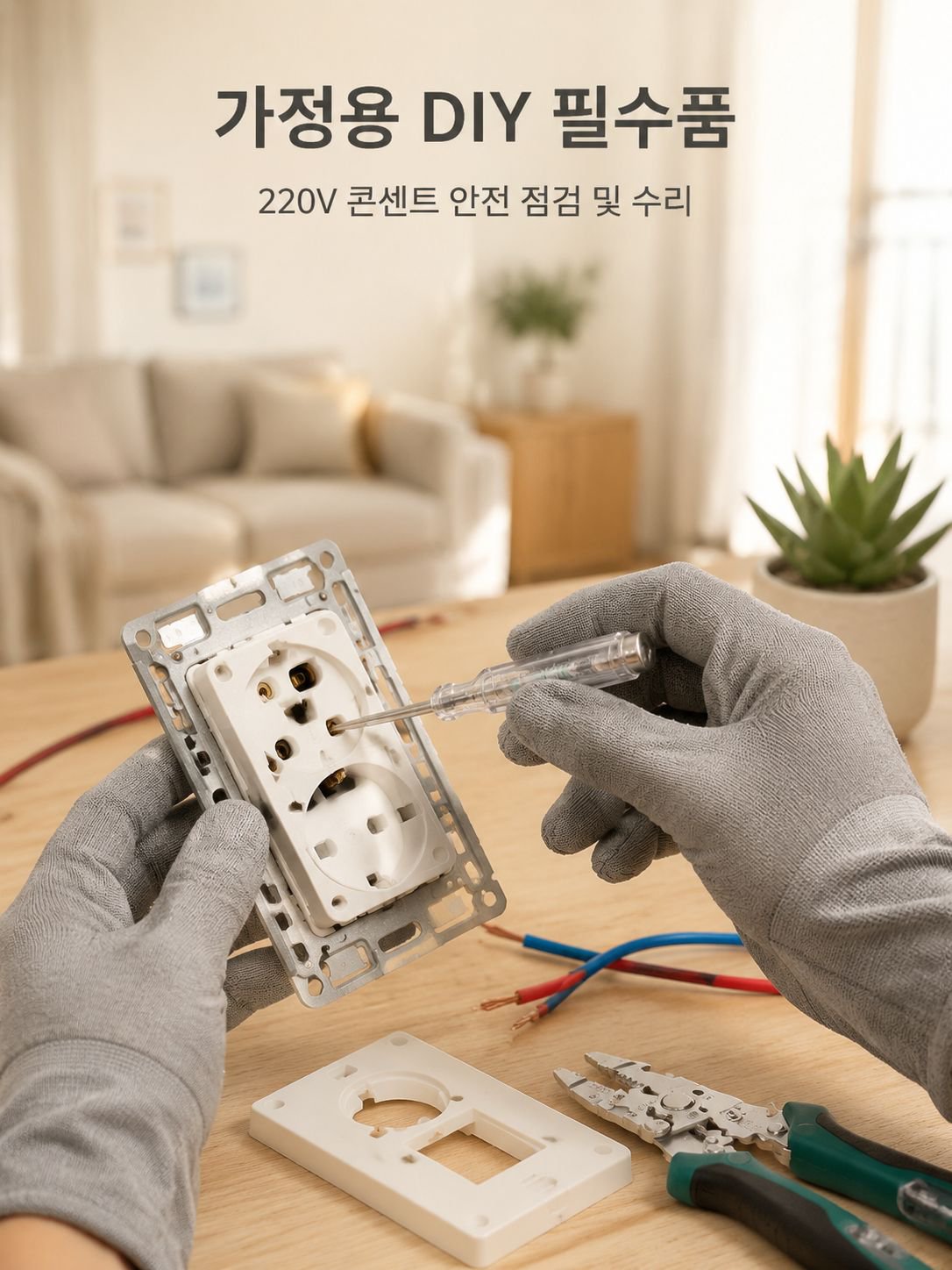 휴대가 간편한 접이식 와이어 스트리퍼