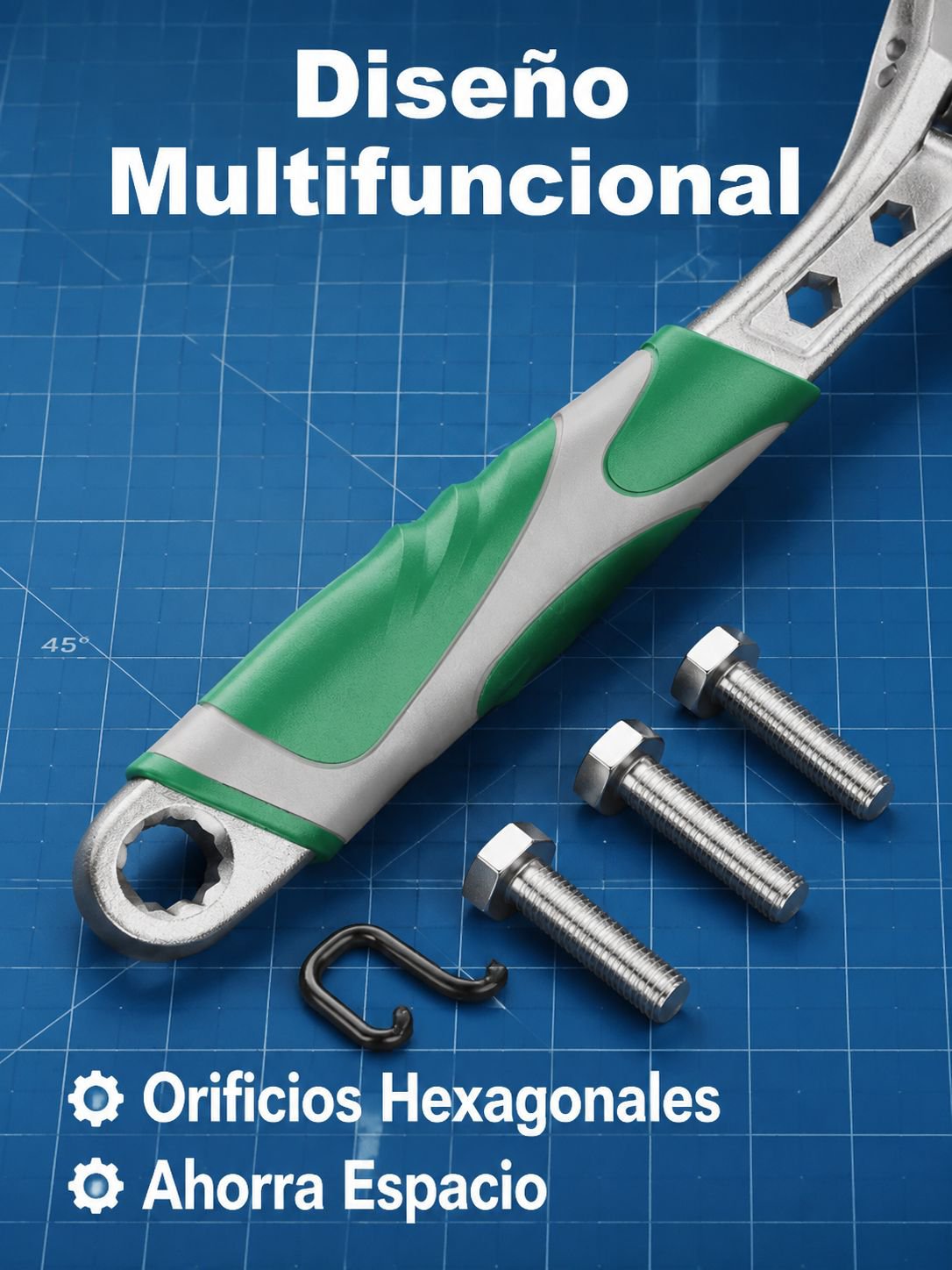 Llave decorativa práctica de gran tamaño
