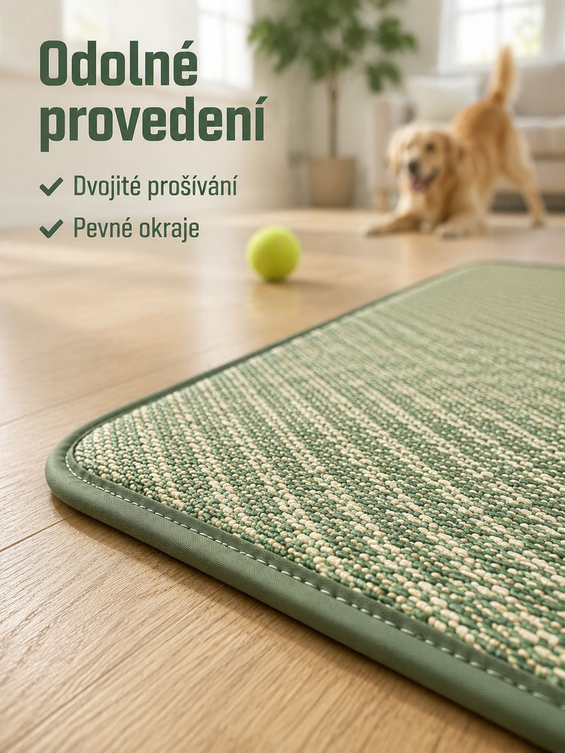 Chladivá podložka pro velké psy v létě