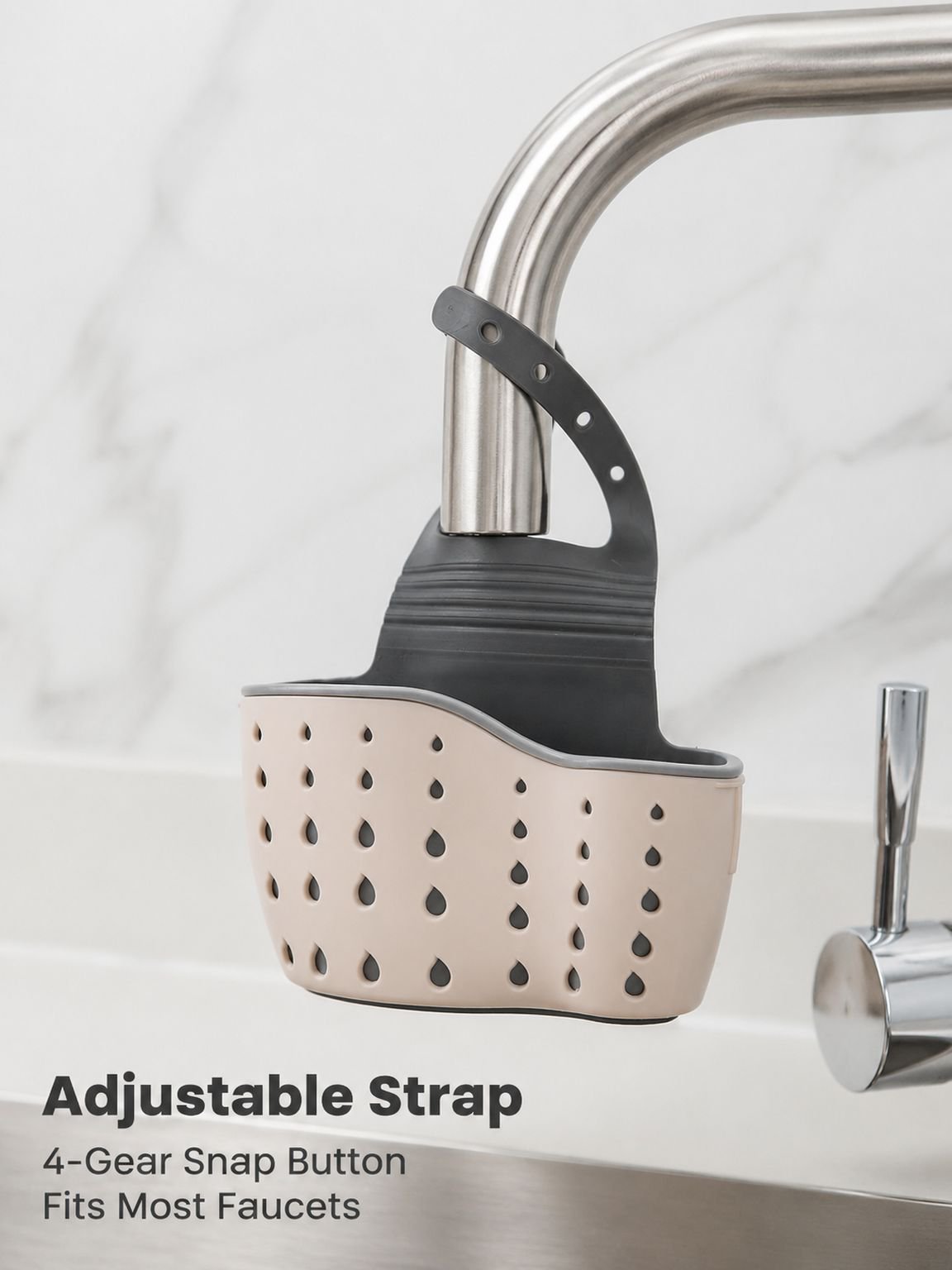 No-Drill Sink Caddy Organizer