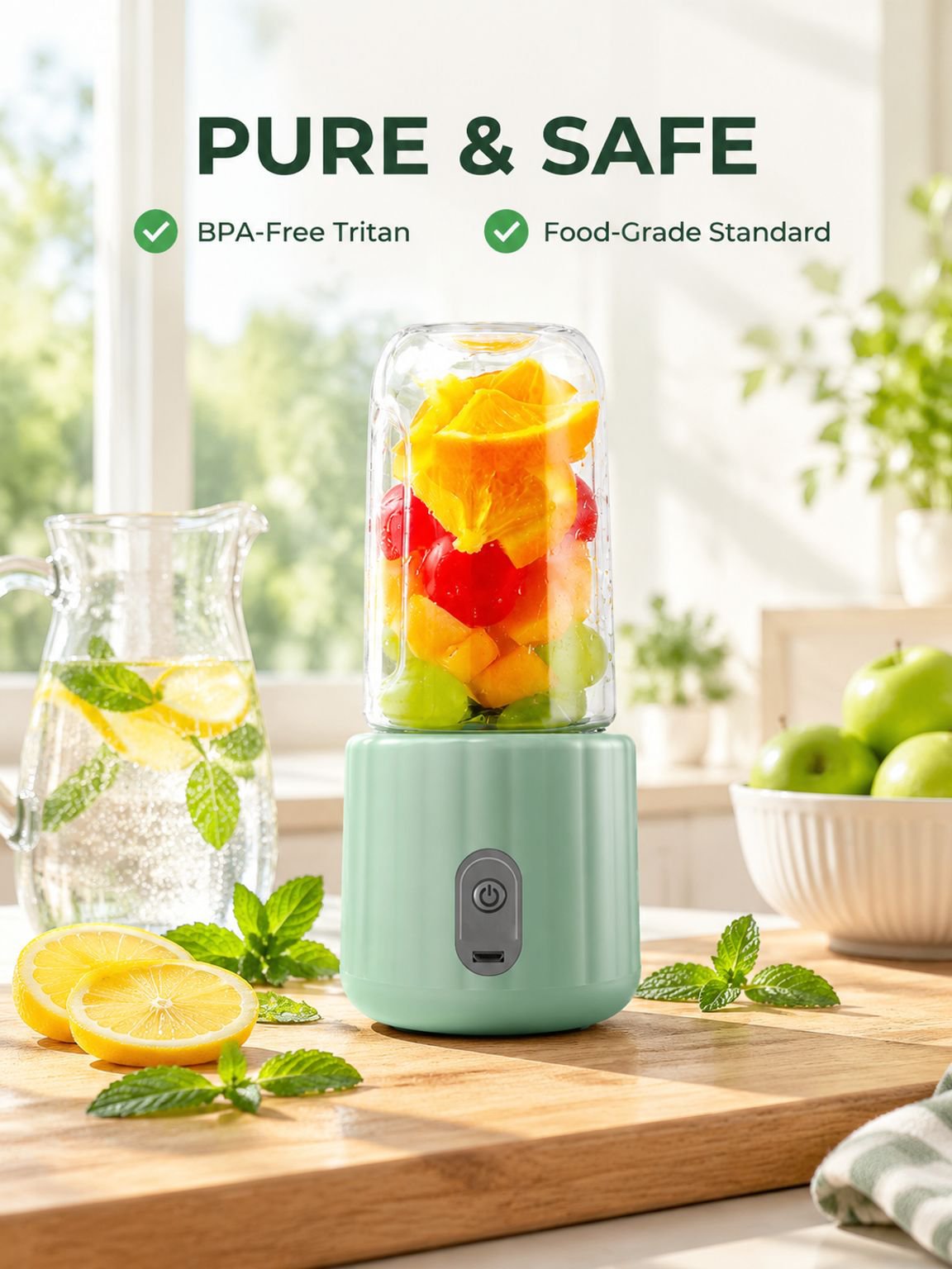 Portable Outdoor Rechargeable Juicer Cup