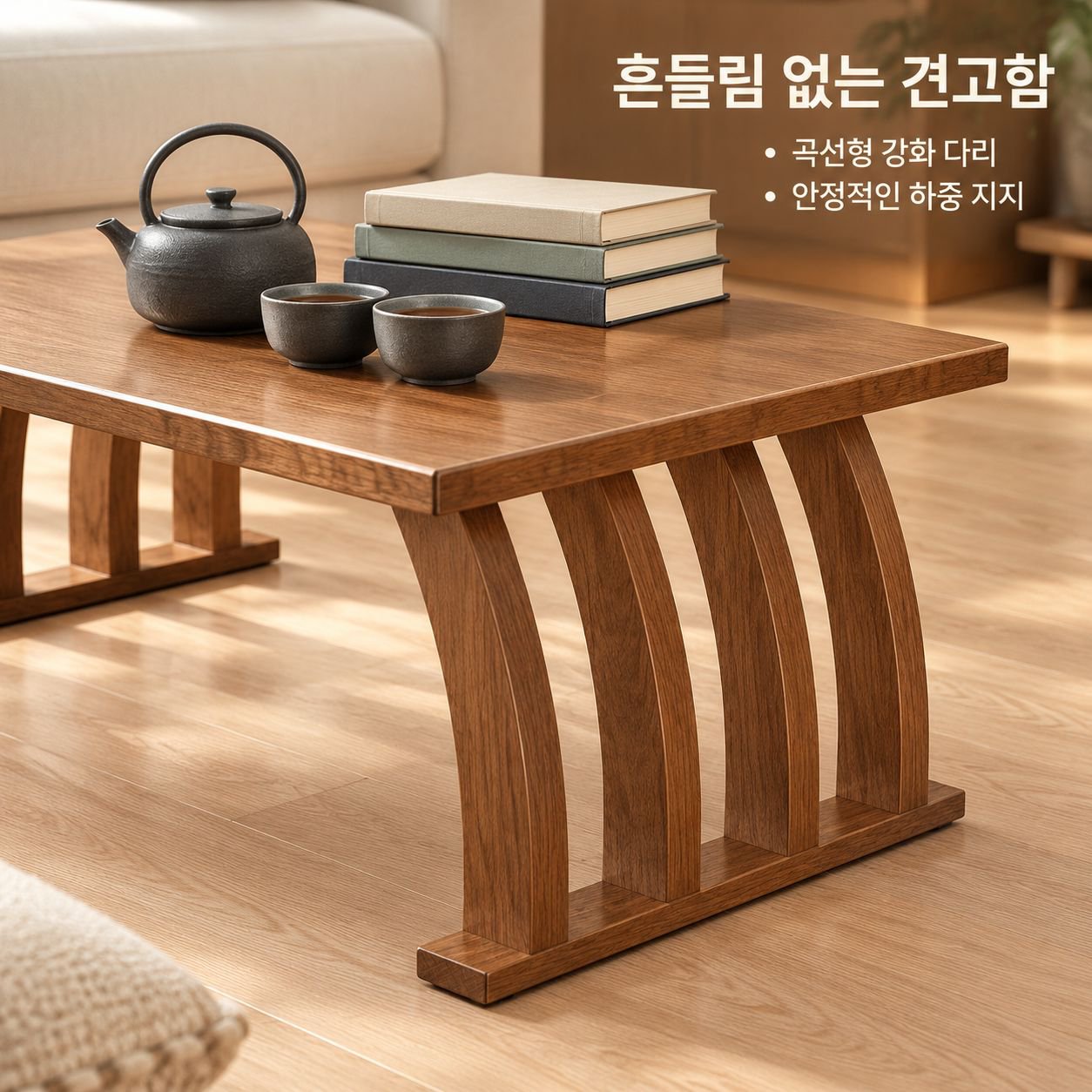 베란다 창가 좌식 미니 티테이블 오리엔탈 젠스타일 다다미 좌탁 좌식 테이블