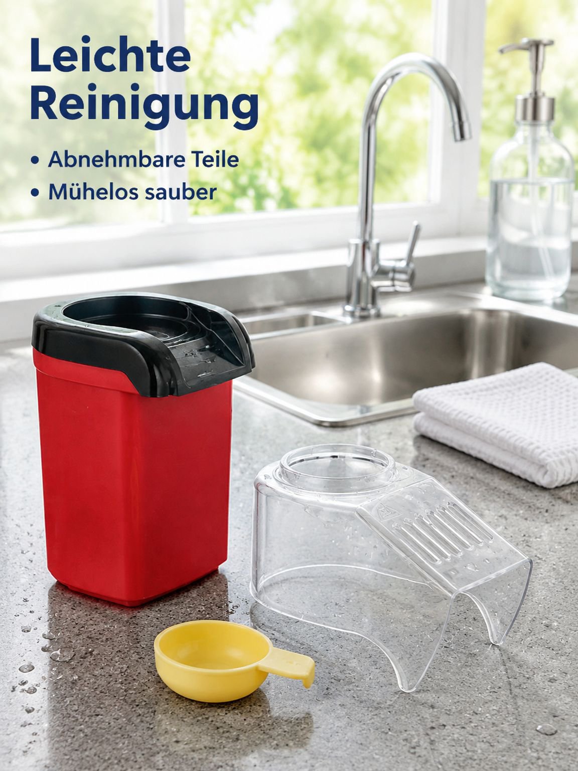 Ölfreie Heißluft-Popcornmaschine