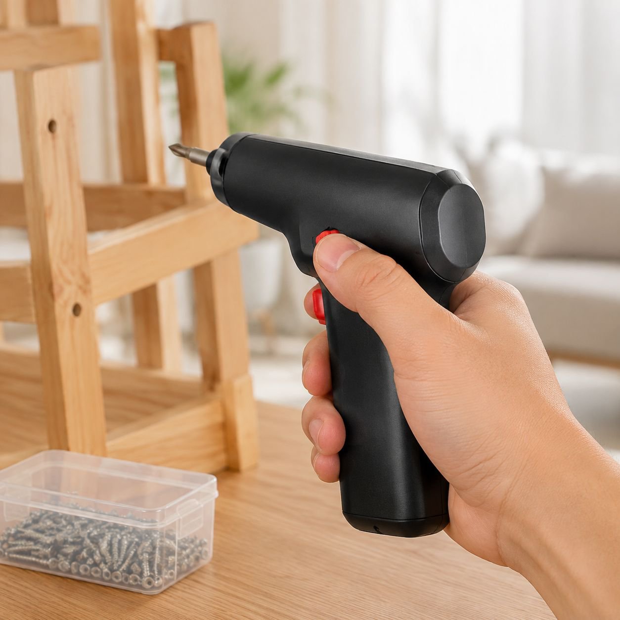Portable Multifunctional Household Lithium Electric Drill Tool Set