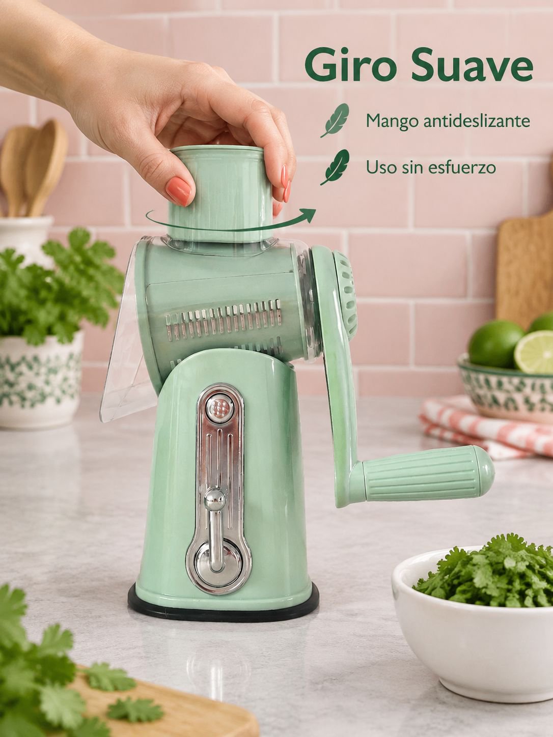 Artefacto multifuncional de corte de verduras y planeador de hielo a mano