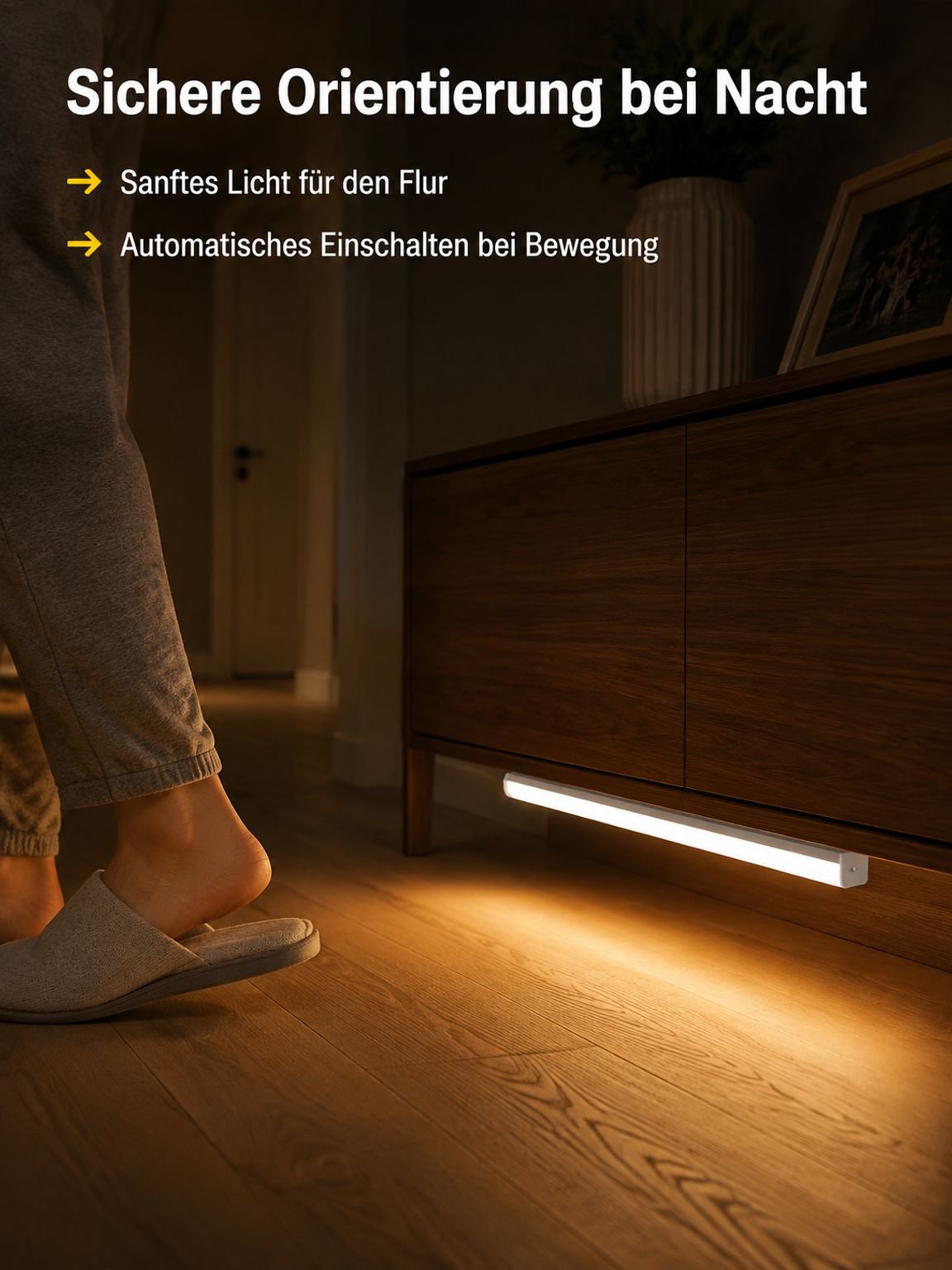 LED-Nachtlicht für Schränke und dunkle Bereiche