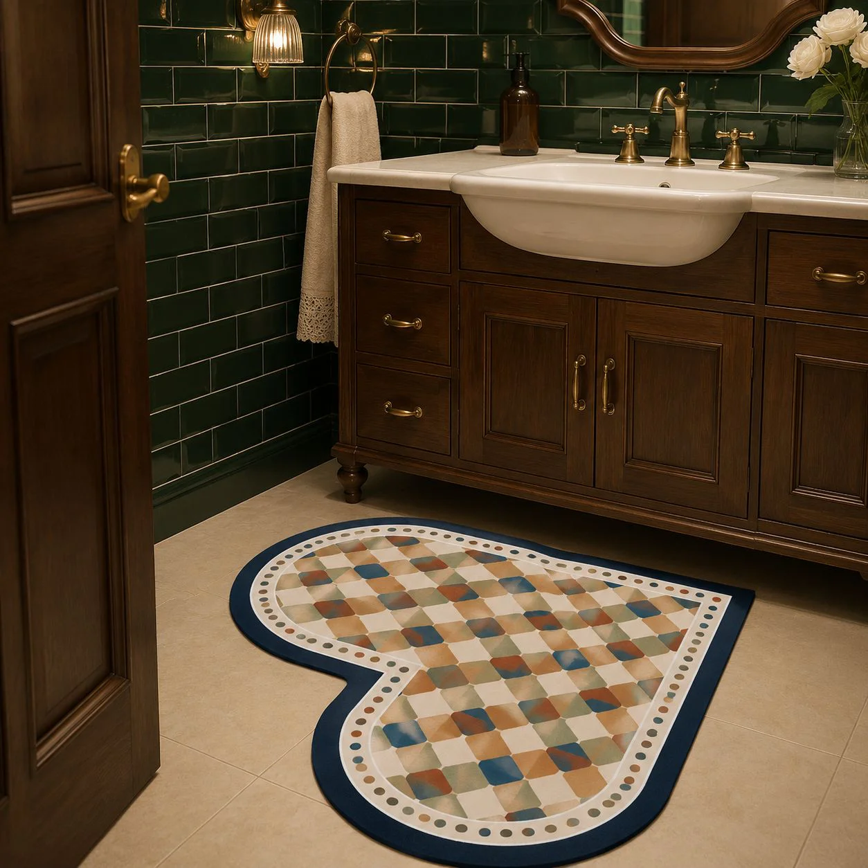 Luxury Diatom Mud Absorbent Bathroom Mat