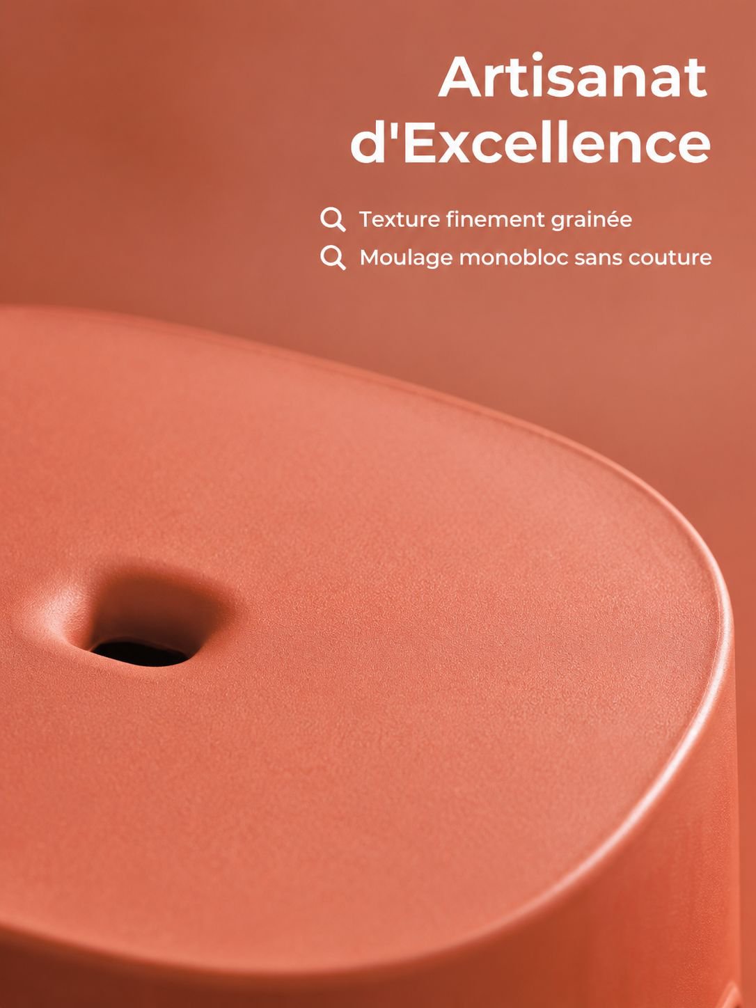 Tabouret de maison adapté au quotidien