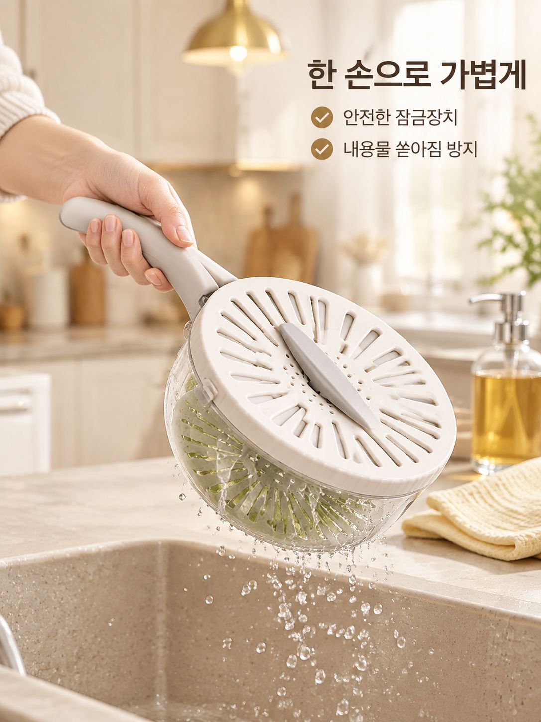 접이식 과일 및 채소용 콜랜더