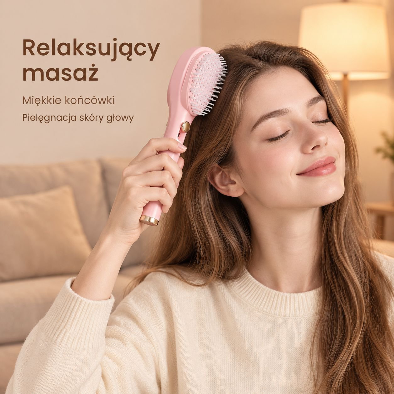 Wysuwany magiczny grzebień, który usuwa włosy jednym kliknięciem.
