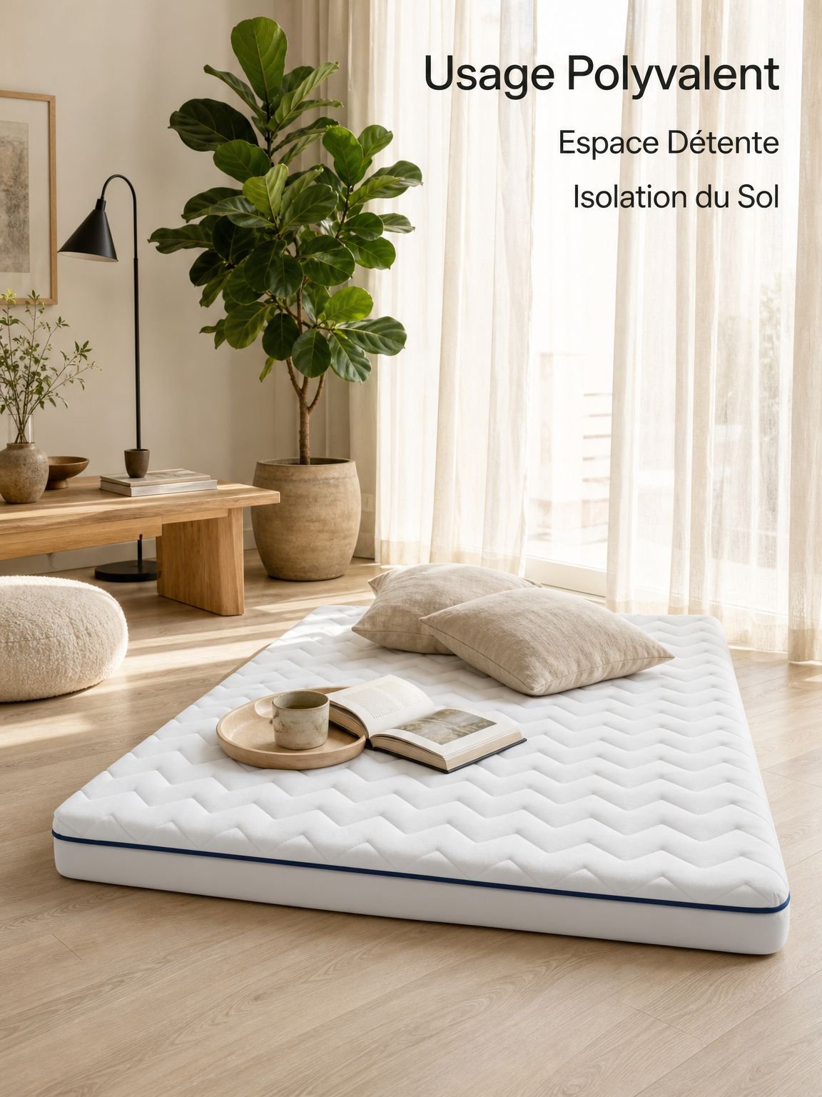 Surmatelas tatami pour améliorer le confort du couchage