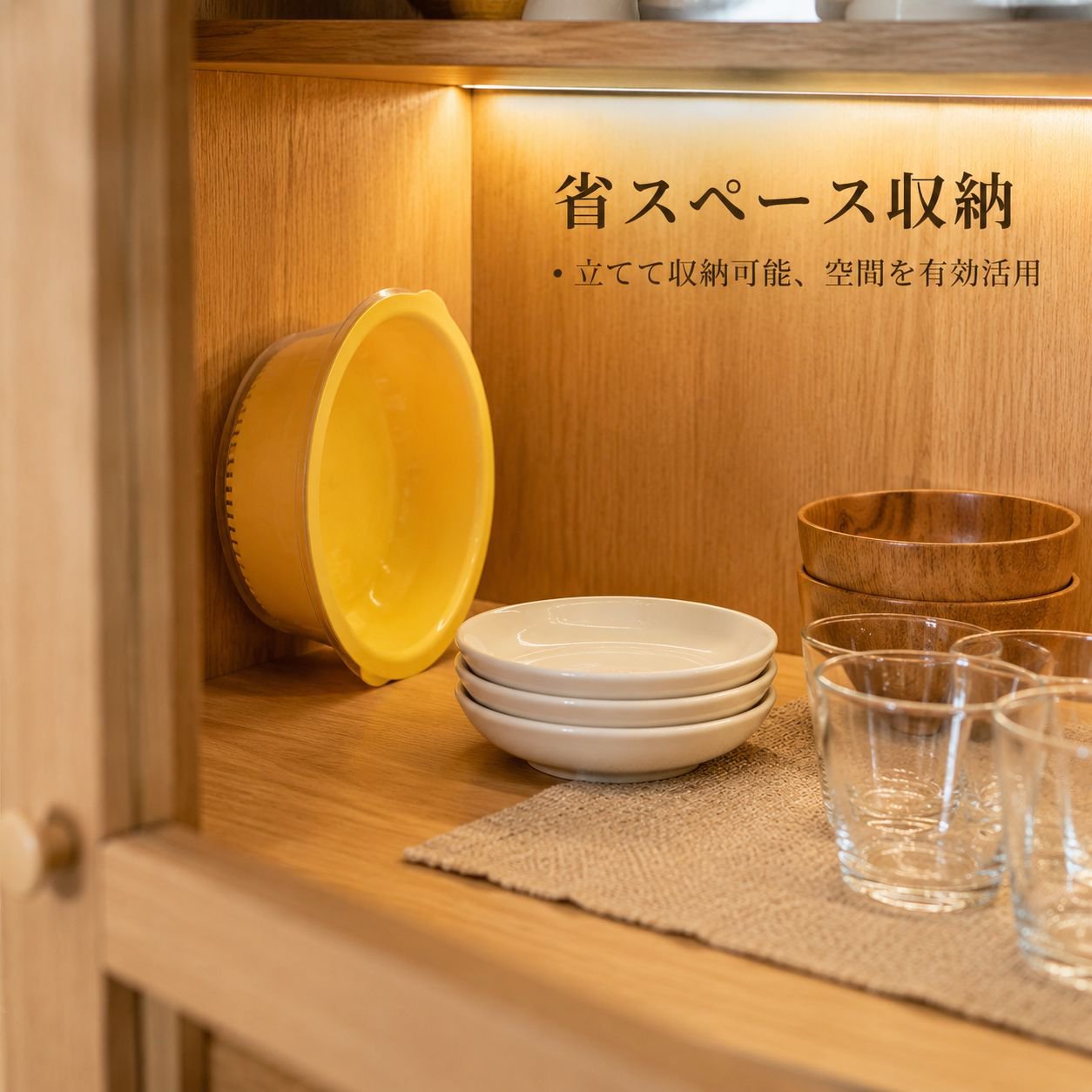 透明二重構造の野菜・果物洗いボウル便利グッズ