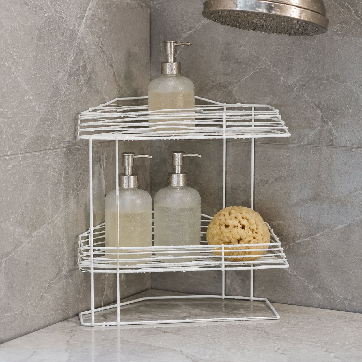 Household iron storage rack with stylish design