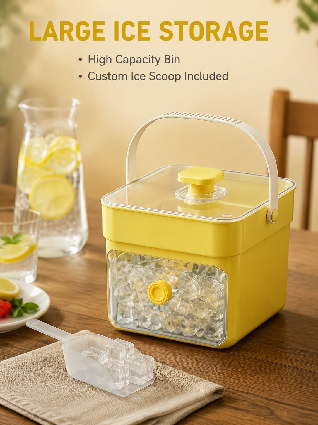 Press Ice Mold for Home Use - Food Grade