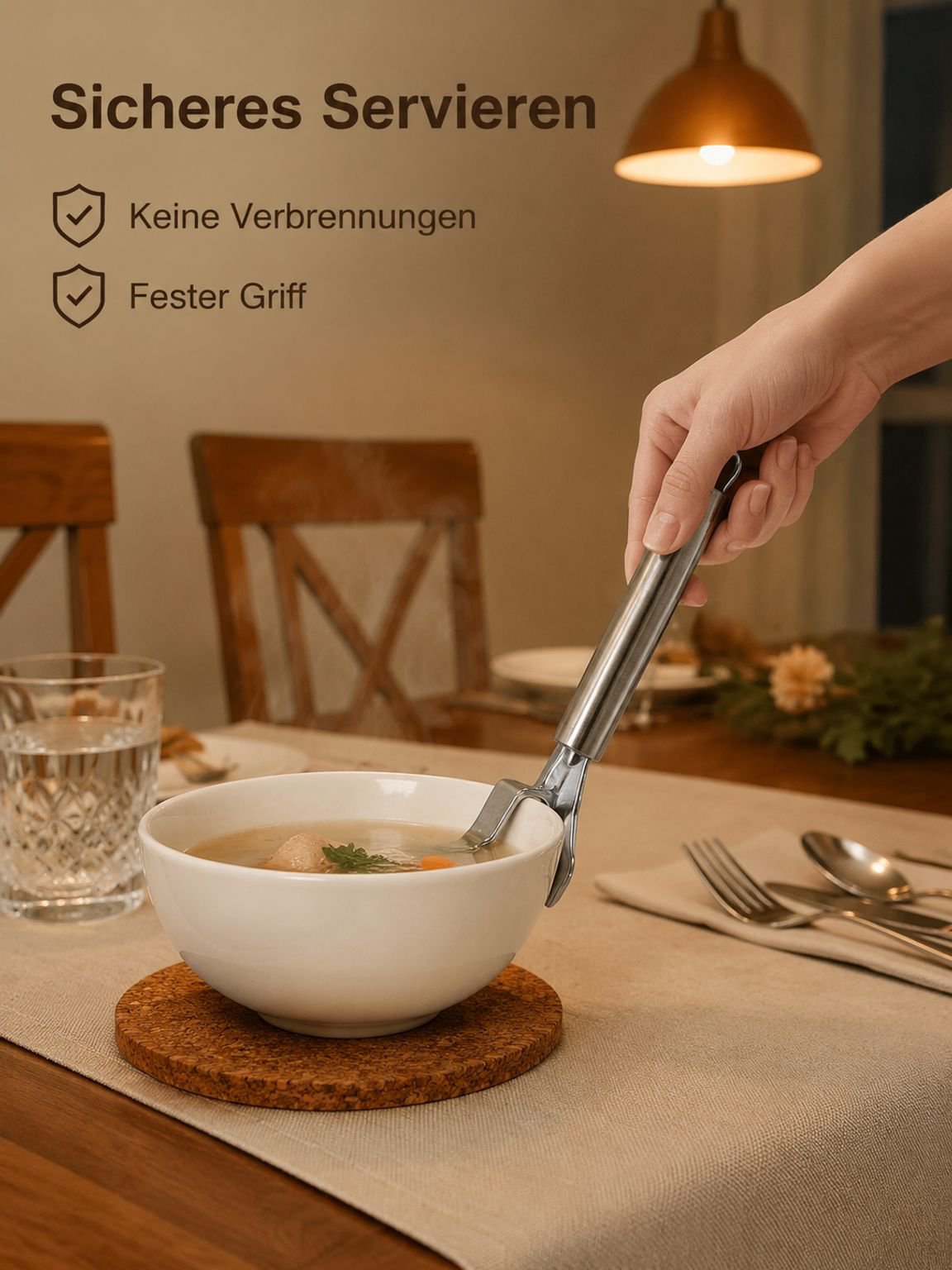 Robuste Küchenzange für den täglichen Gebrauch