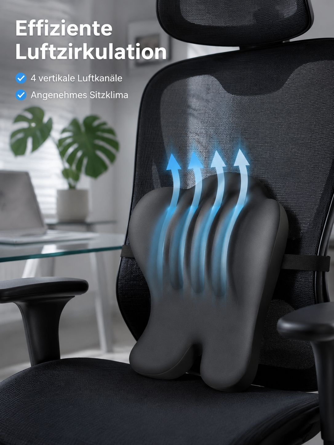 Ergonomisches Design für optimalen Sitzkomfort