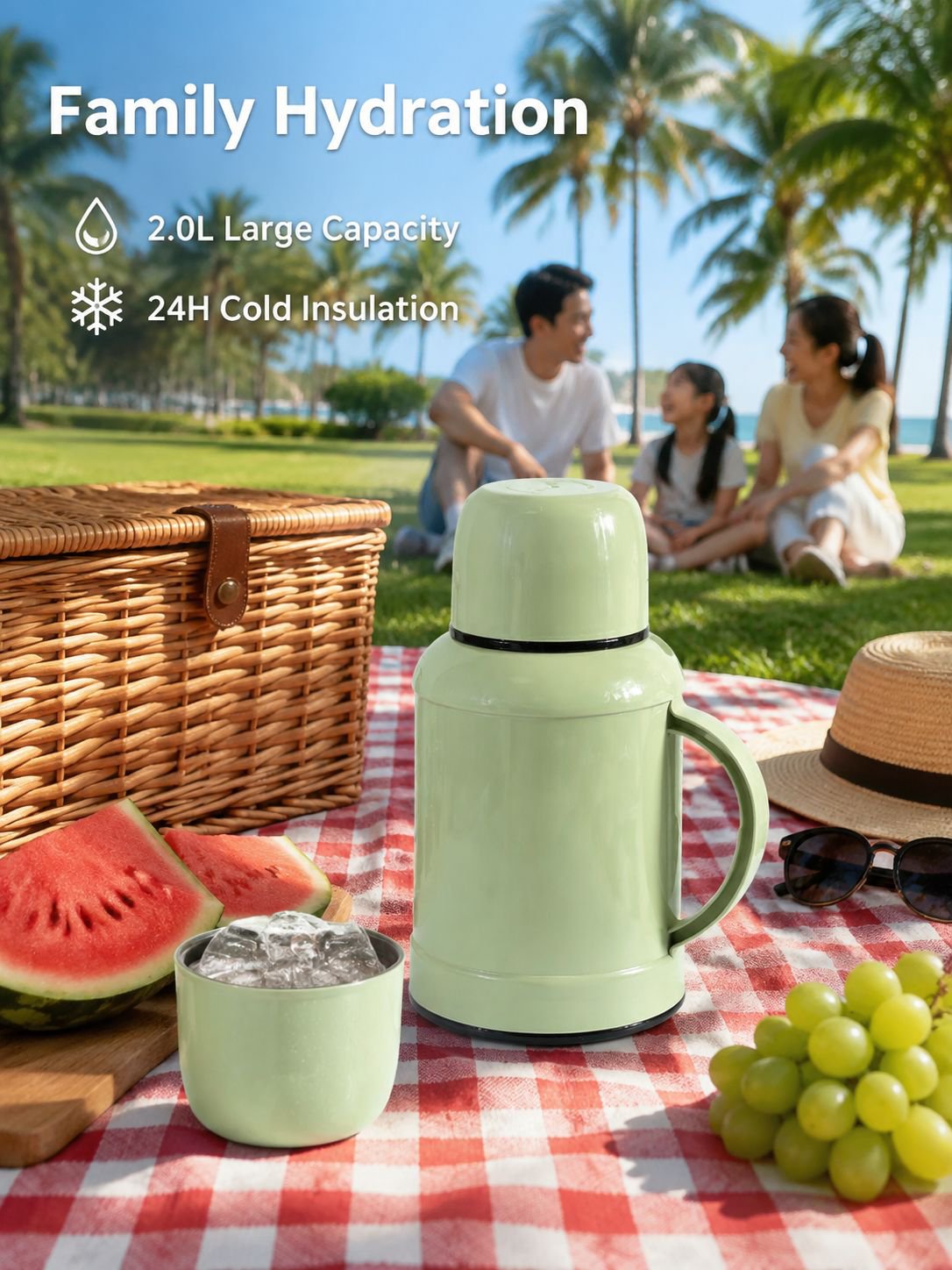 large capacity thermos flask