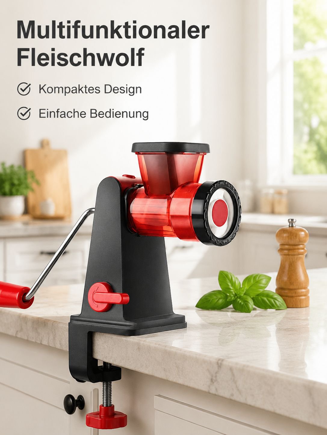 Multifunktionaler Fleischwolf