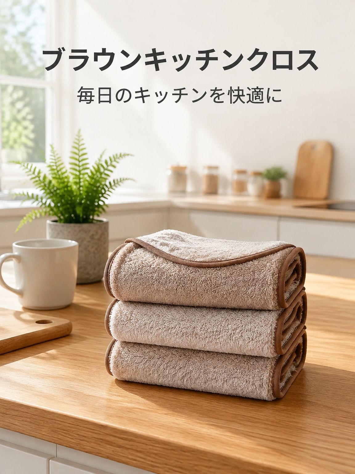 キッチン用抗菌油落としクロス