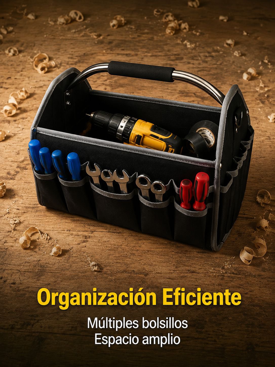 Bolsa de herramientas portátil multifuncional