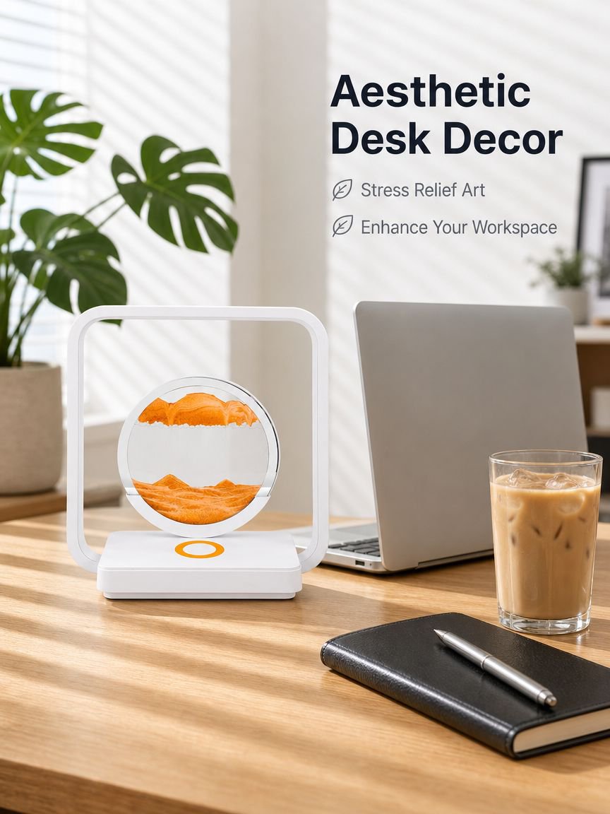 Mini Sand Painting Table Lamp