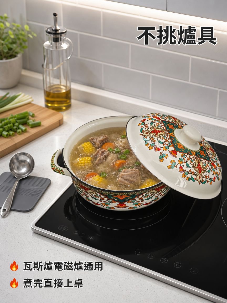 大號雙耳湯碗