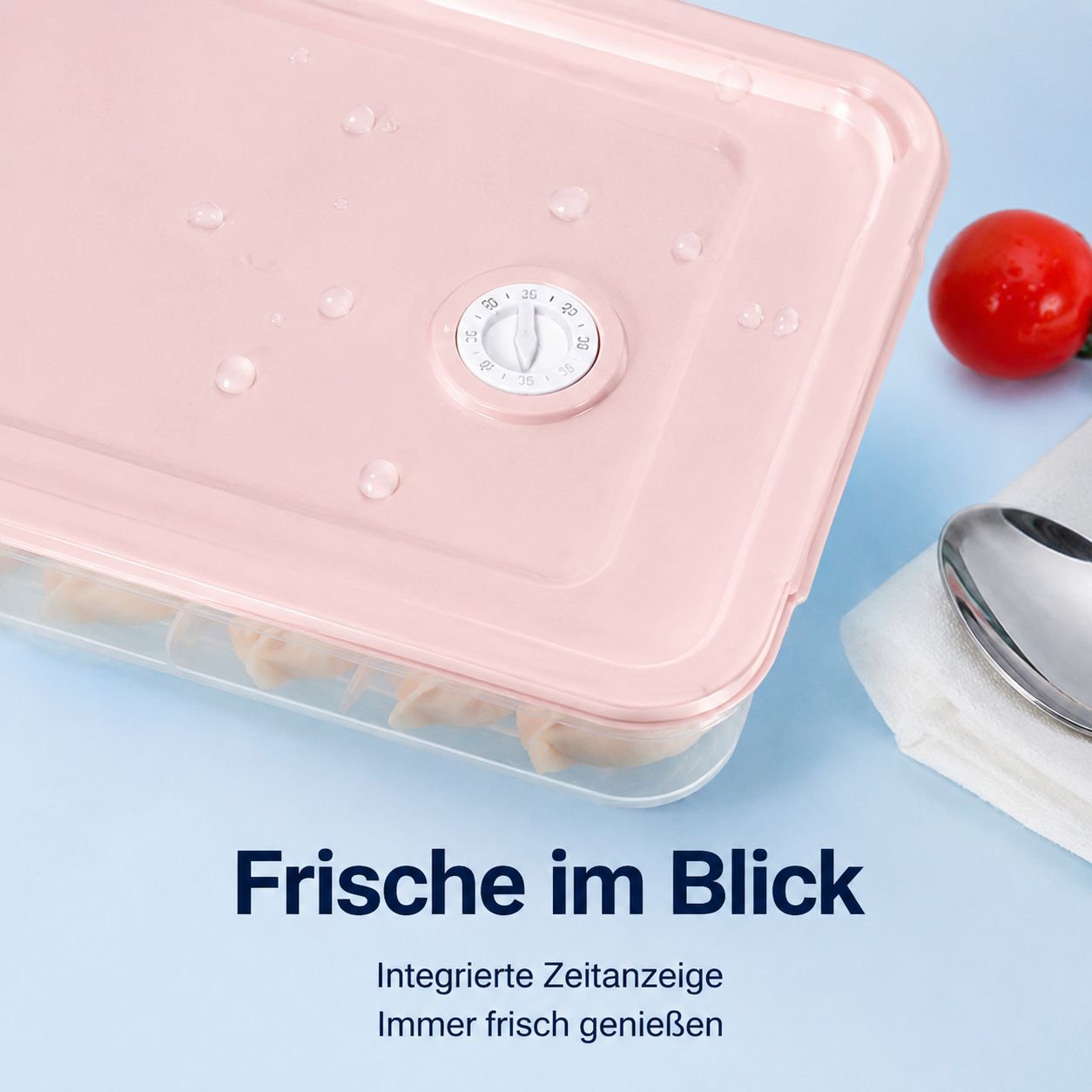 Tiefkühl-Vorratsdose mit Dichtung