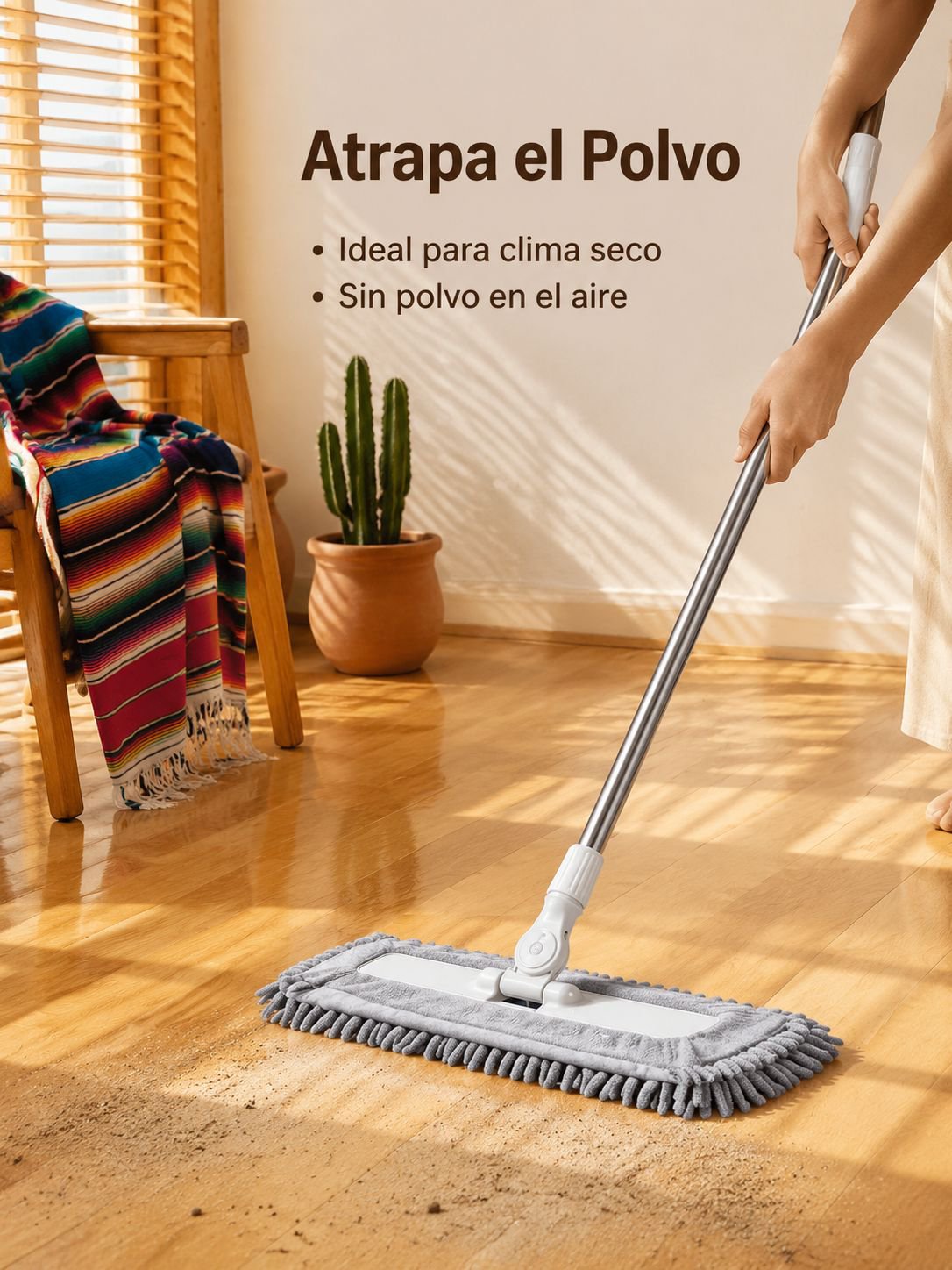 Fregona plana de limpieza