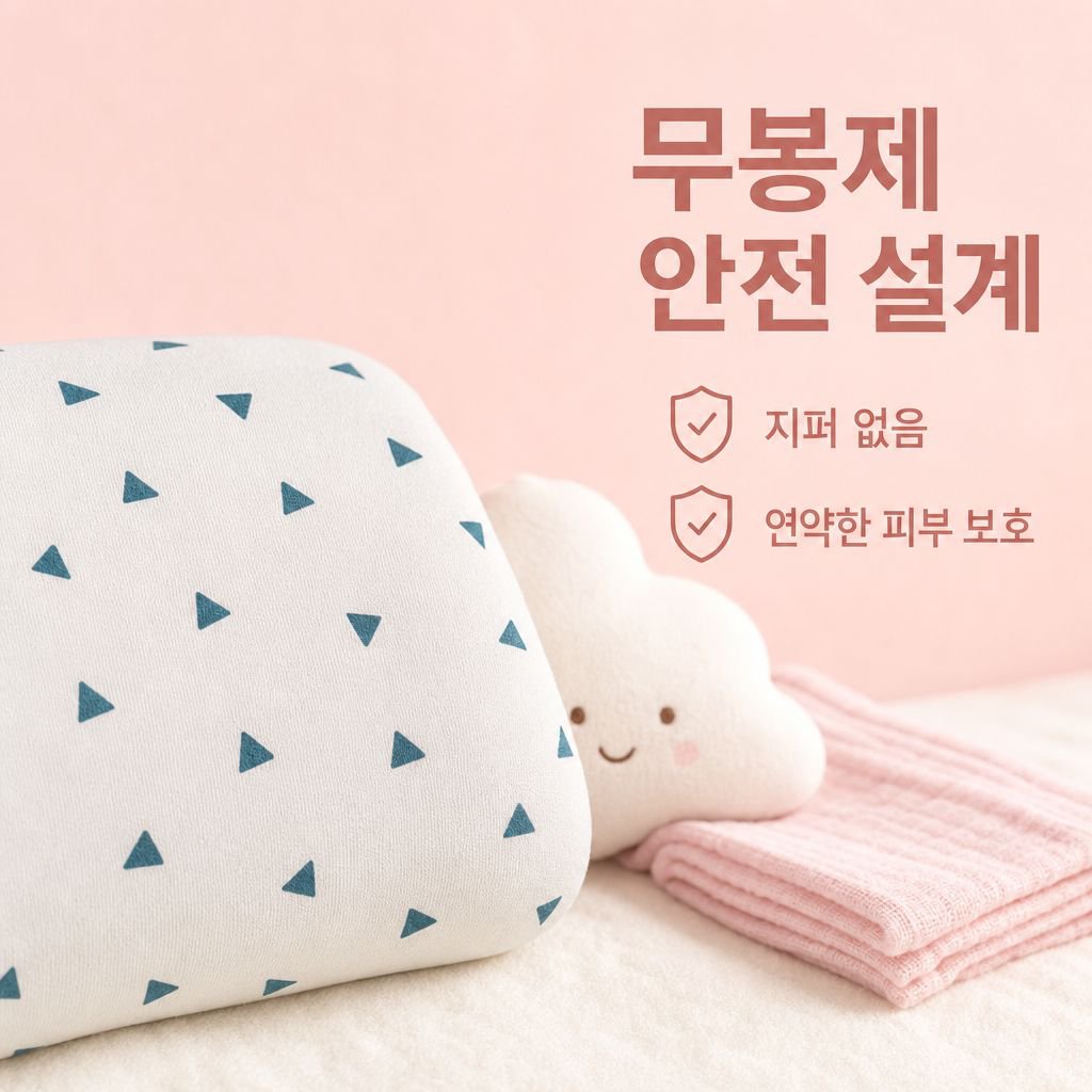 순면 벨벳 아기 전용 수유 베개, 아기 편안한 베개