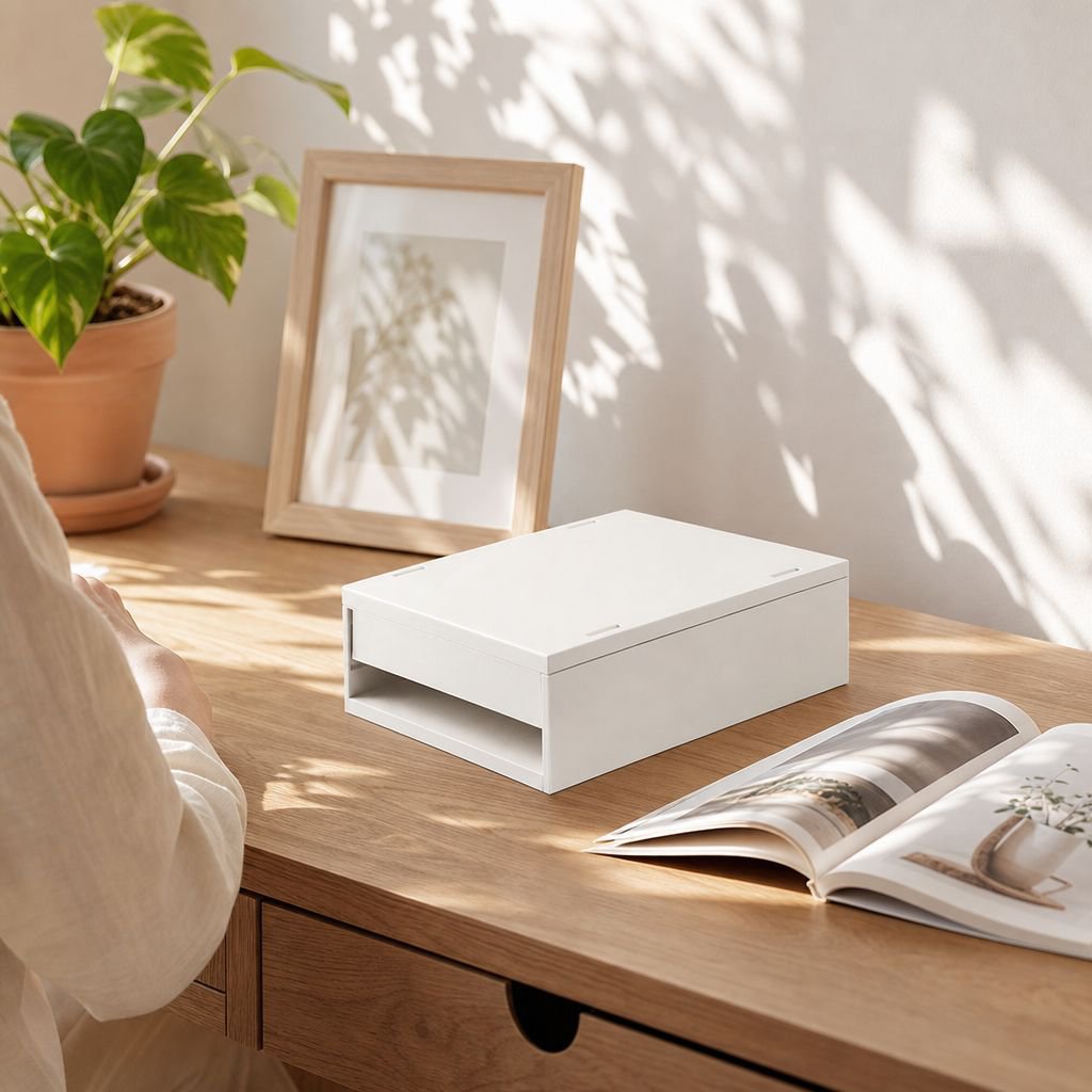 Easy-to-assemble stackable drawer storage solution