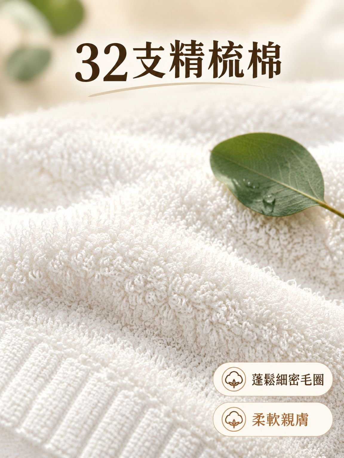 柔軟吸水洗臉毛巾