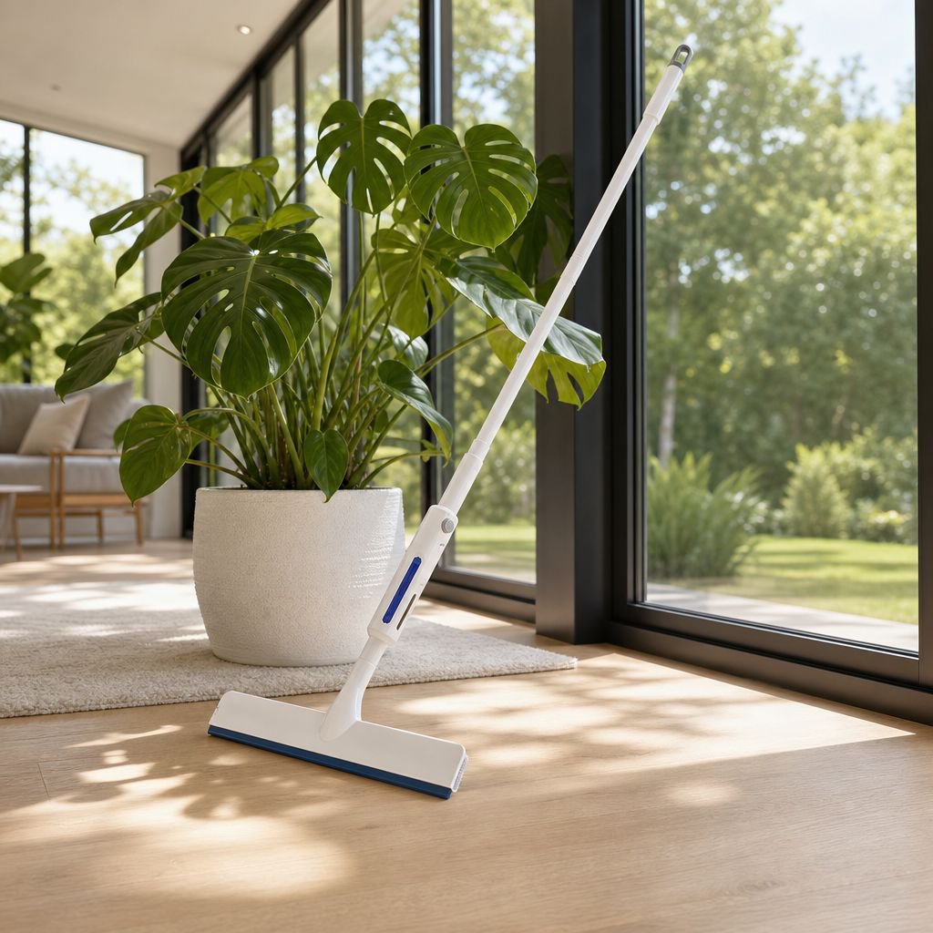 Neuer erweiterter Wasserspray, doppelseitige Reinigung, Glaswischer, Haushaltsfensterreinigung, Spez