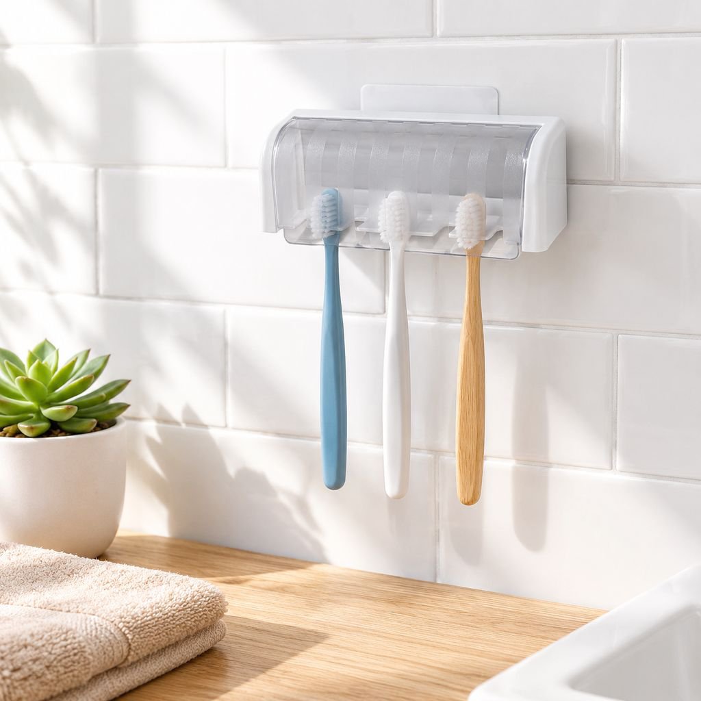 Household Multipurpose Toothbrush Holder