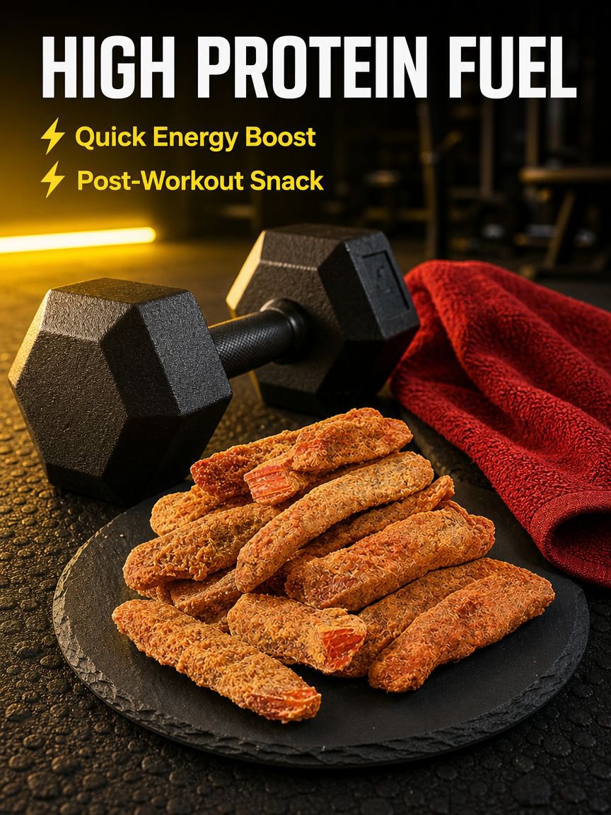 Low-Fat High-Protein Sliced Chicken Jerky