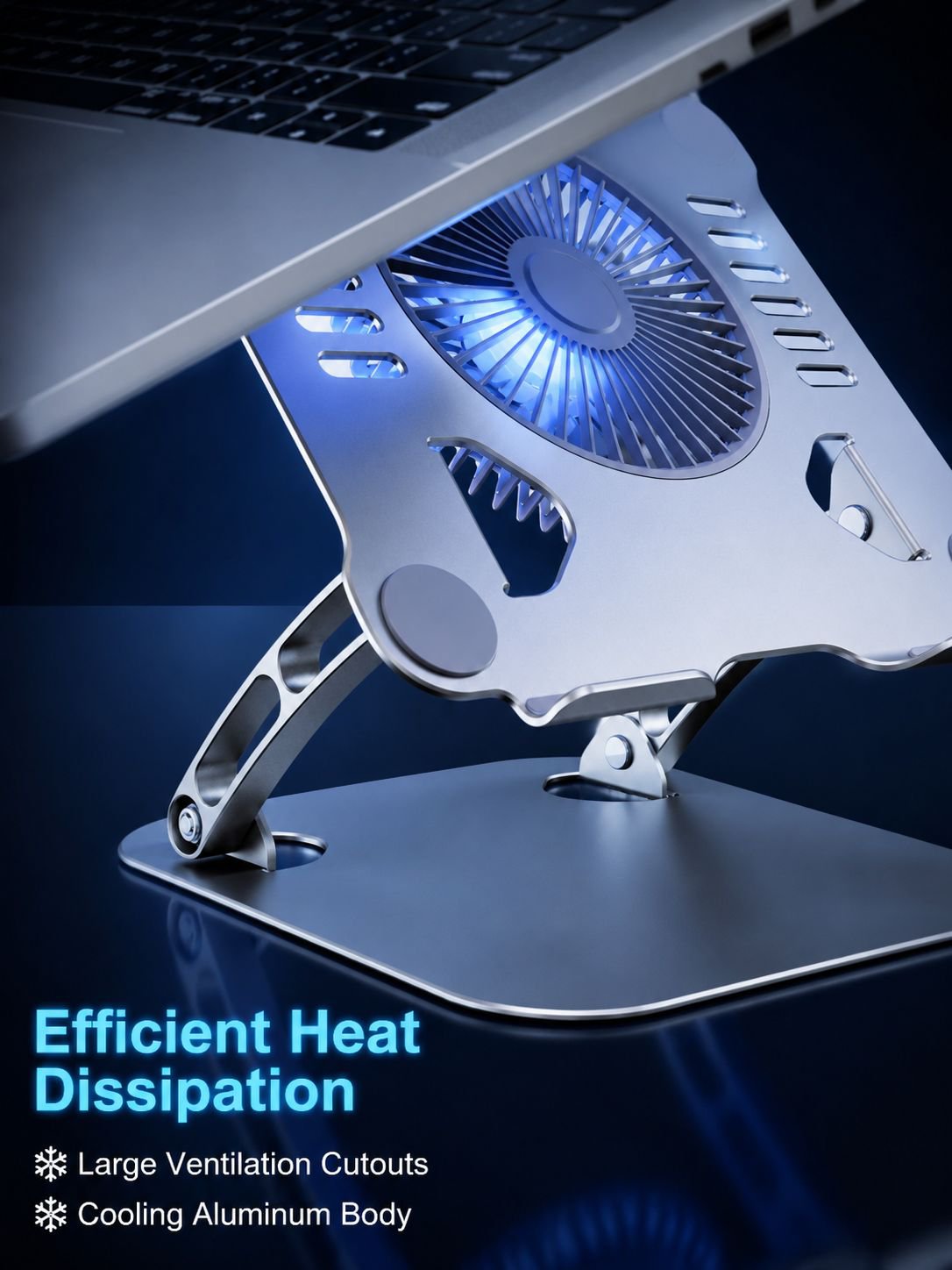 Adjustable Aluminum Laptop Stand