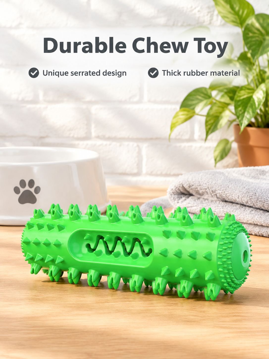 Sounding Serrated Teething Stick