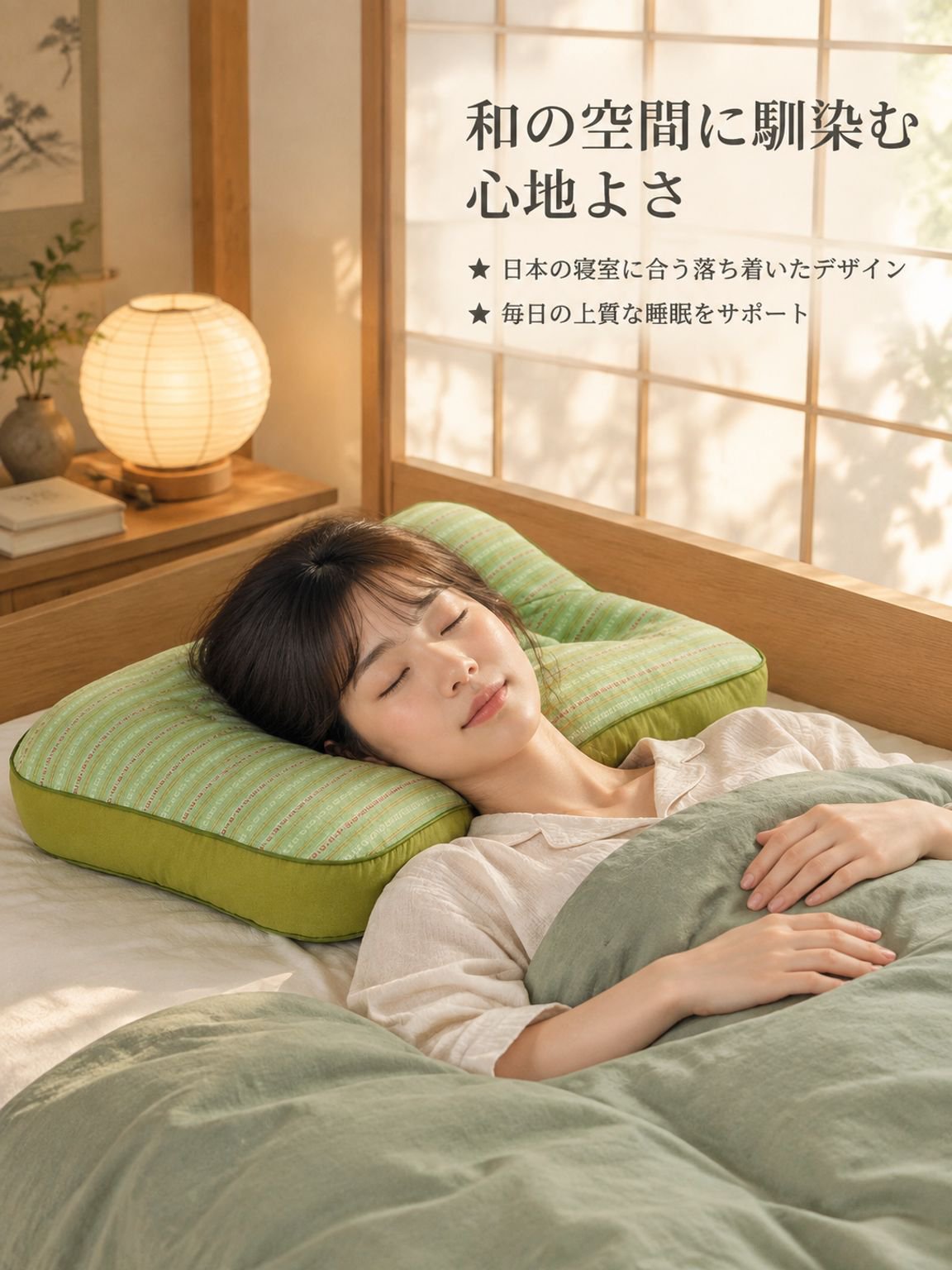 3D分区安眠そば枕