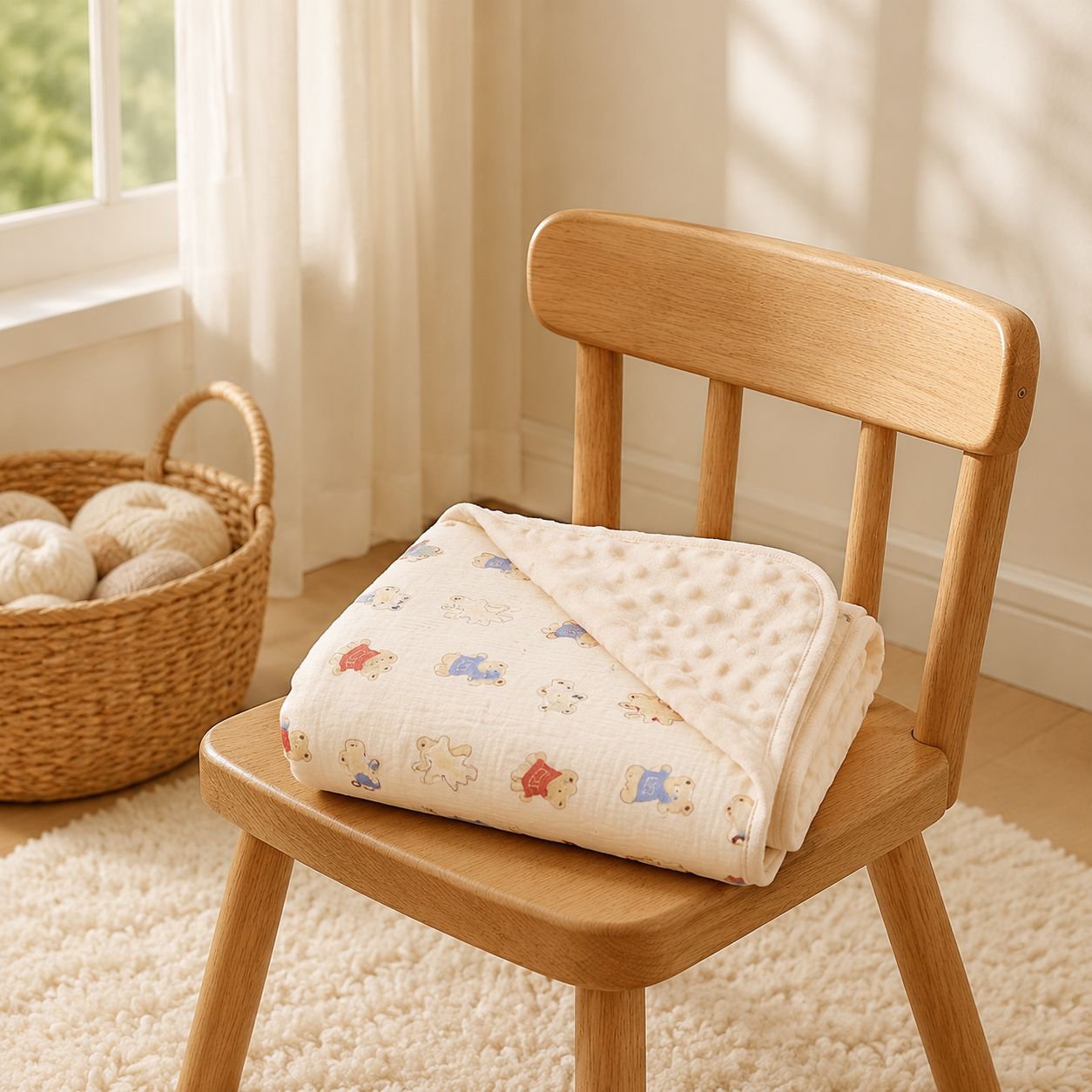 Pure Cotton Gauze Baby Blanket All Seasons Air Conditioning Quilt DouDou Blanket