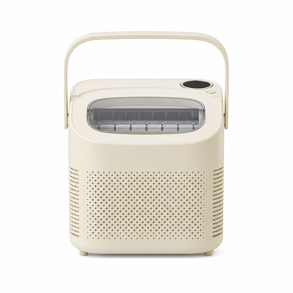Small Portable Ice Maker for Dormitory, Office, Camping, Car Use