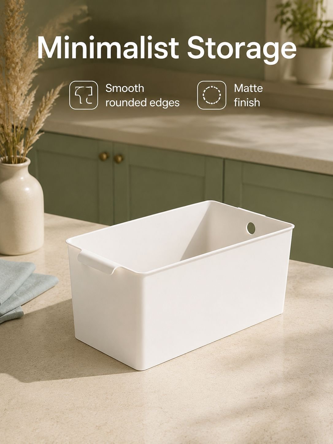 Rectangular Desktop Storage Box