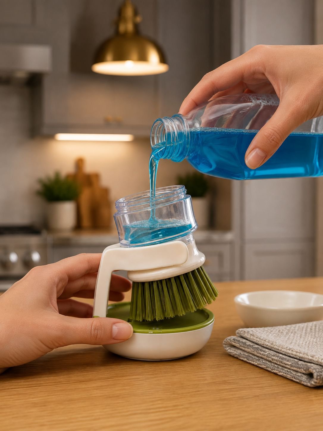 Practical dish cleaning tool for daily washing