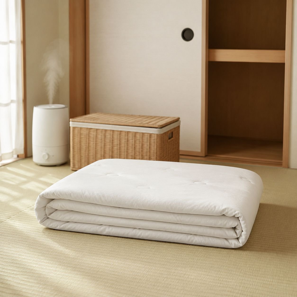 保温性に優れた厚手掛け布団の素材