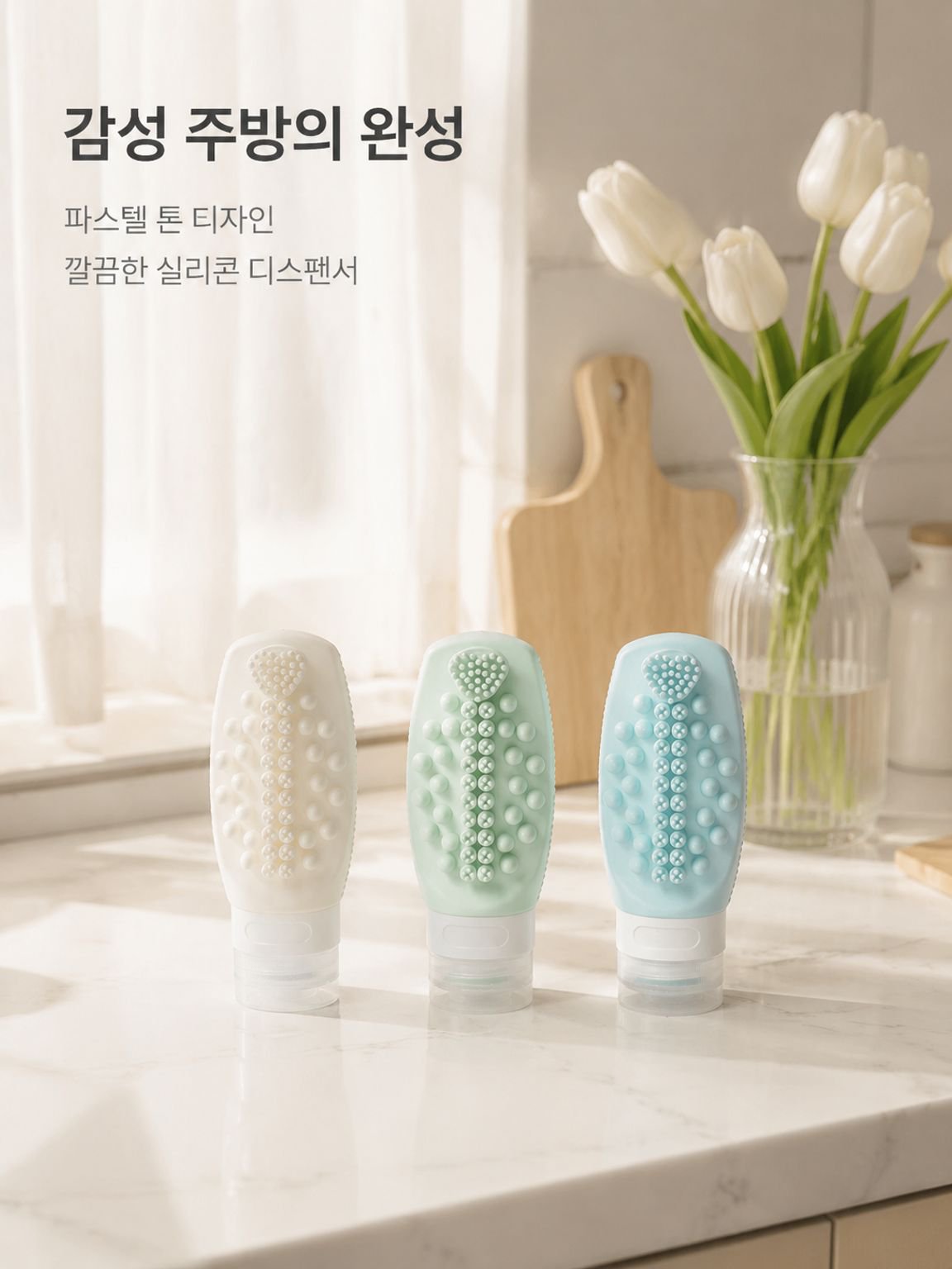 다기능 실리콘 소분병