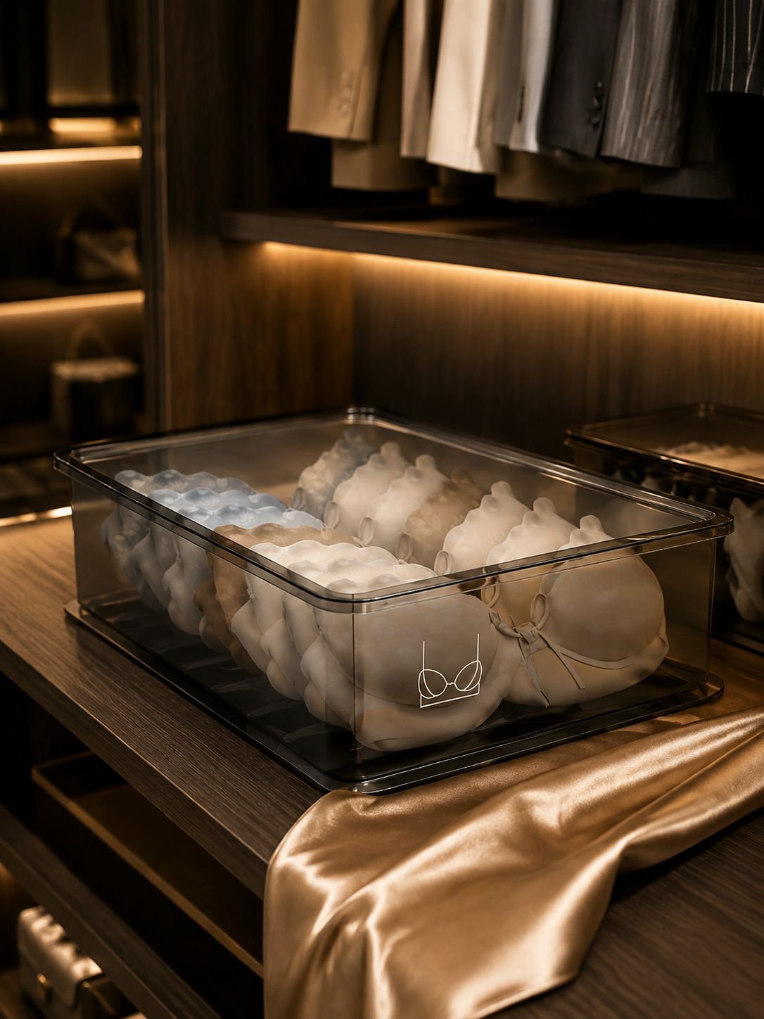 Durable and sturdy large drawer box in use