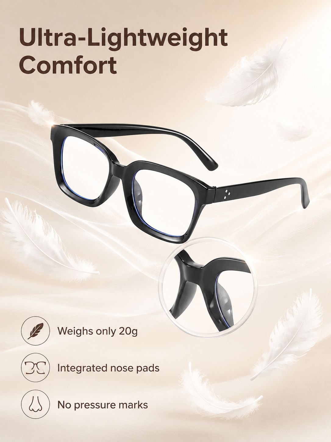 Retro Blue Light Blocking Reading Glasses