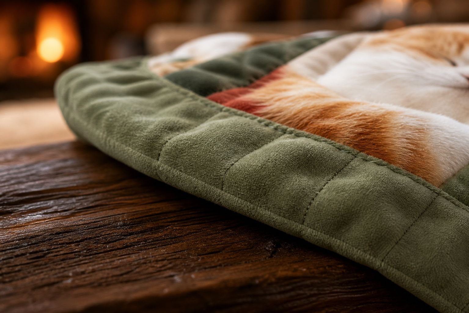 Custom photo pet blanket for cats and dogs