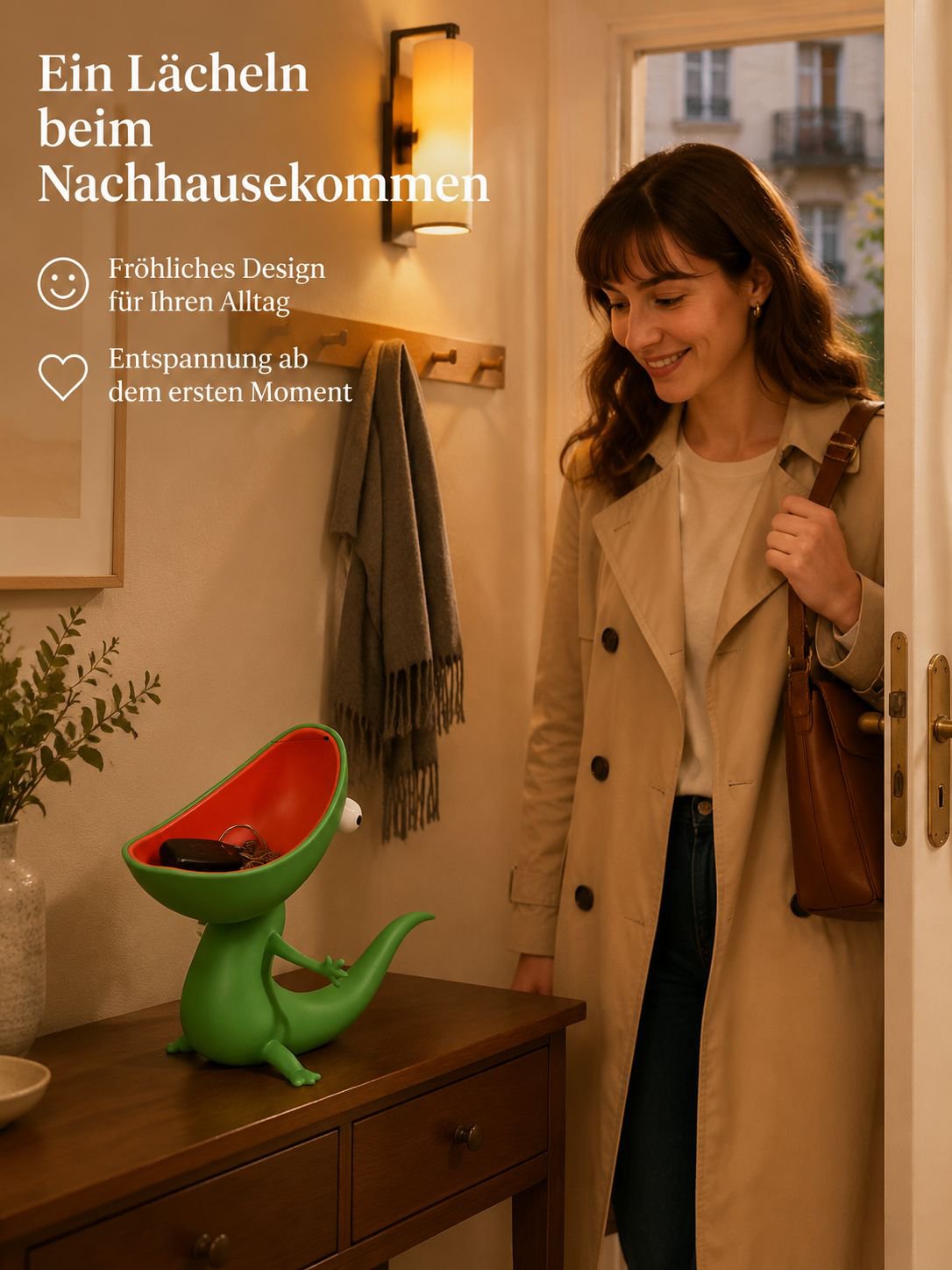 Eidechsenförmige Seifenschale als Geschenkidee für Badezimmer