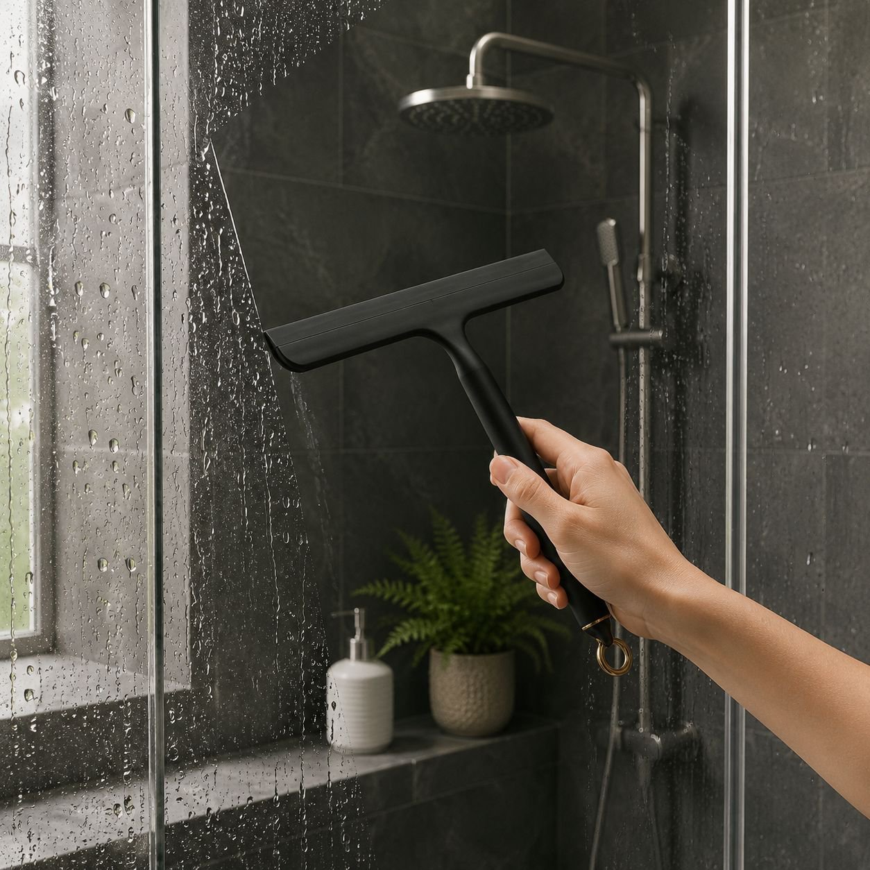 Plastic Glass Scraper Household Squeegee Tool