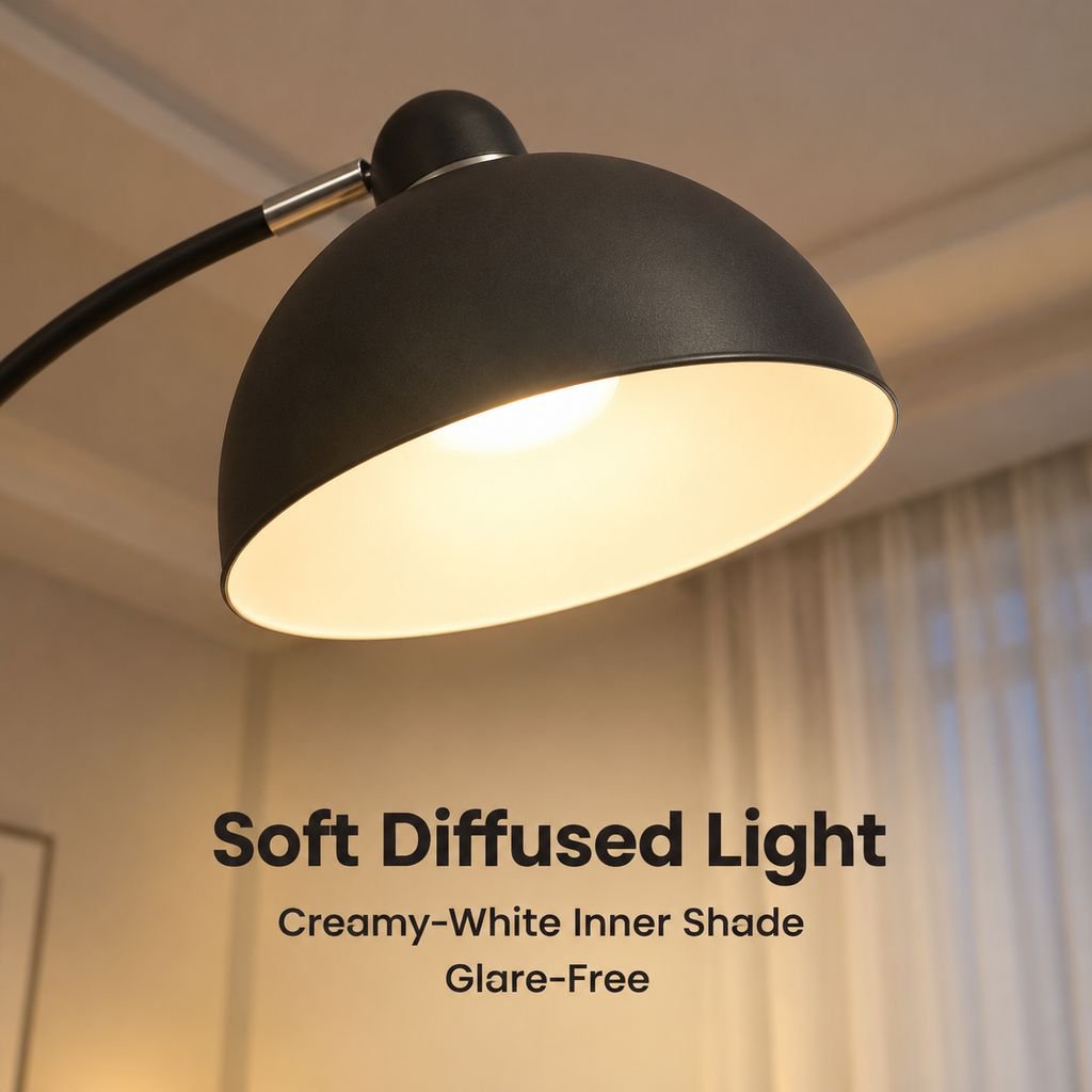 Luxury LED Eye-Caring Floor Lamp for Living Room
